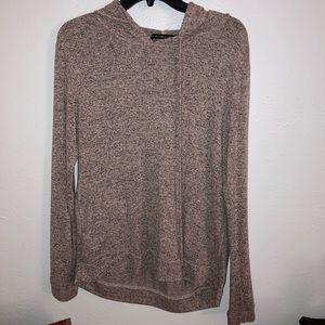 Soft and cozy light pink hoodie